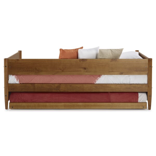 AllModern Grady Solid Wood Daybed With Trundle & Reviews | Wayfair